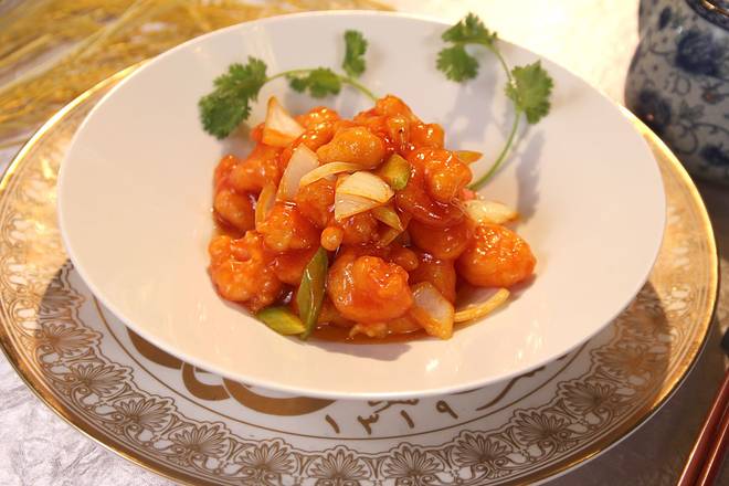 Sweet & Sour Shrimps (糖醋虾仁)